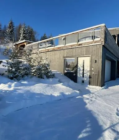 度假居 Hus I Med Panoramautsikt Naer Granasen Skistadion Vm2025